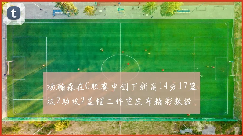 杨瀚森在G联赛中创下新高14分17篮板2助攻2盖帽工作室发布精彩数据海报